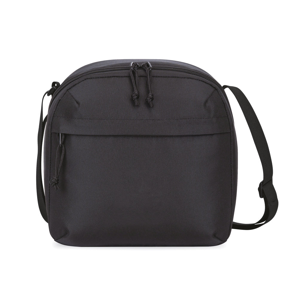 Lunch koeltas, gerecycled PET, zwart
