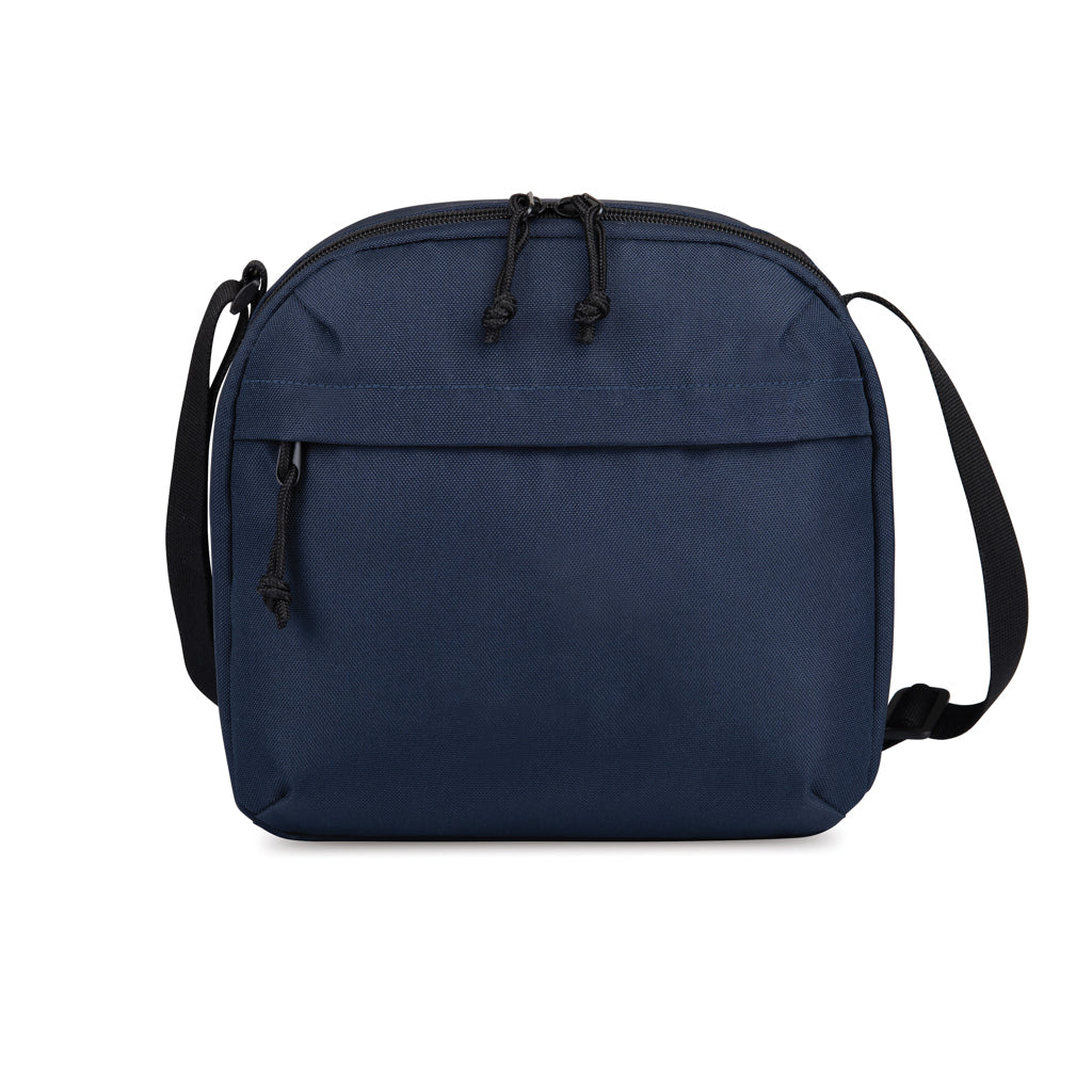 Lunch koeltas, gerecycled PET, donkerblauw
