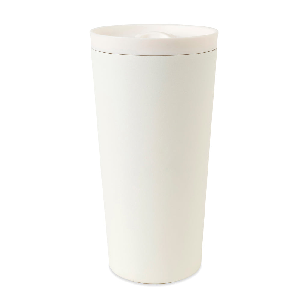 Drinkbeker 500 ml, dubbelwandig geïsoleerd, wit