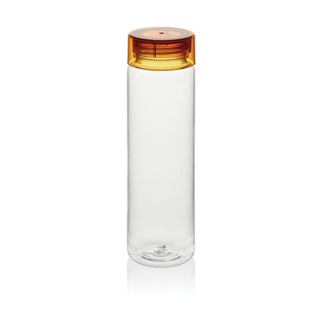Waterfles van gerecycled RPET, oranje