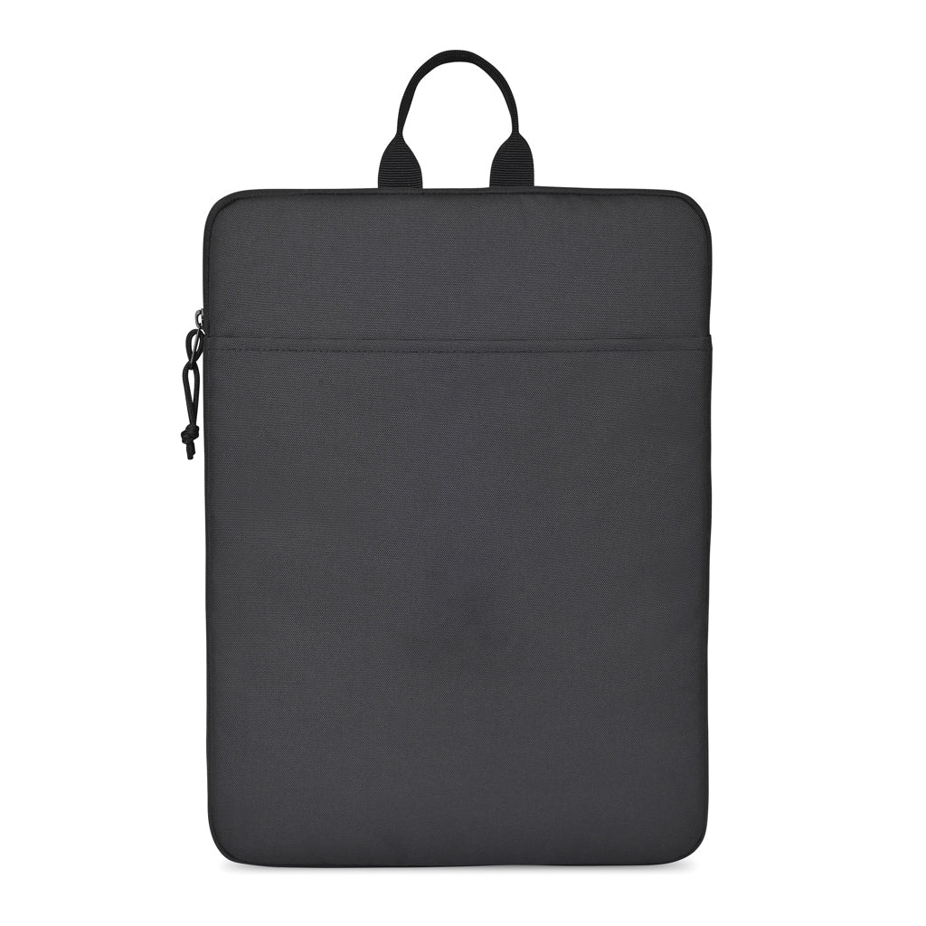 Laptophoes 16 inch, gerecycled PET, zwart