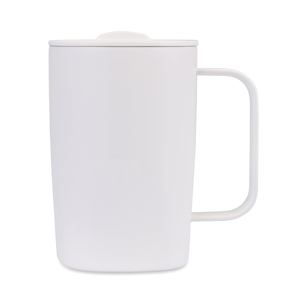 Drinkbeker 450 ml, dubbelwandig geïsoleerd, wit