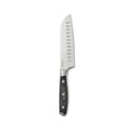 Santokumes 14 cm met pakkahouten handvat, staal
