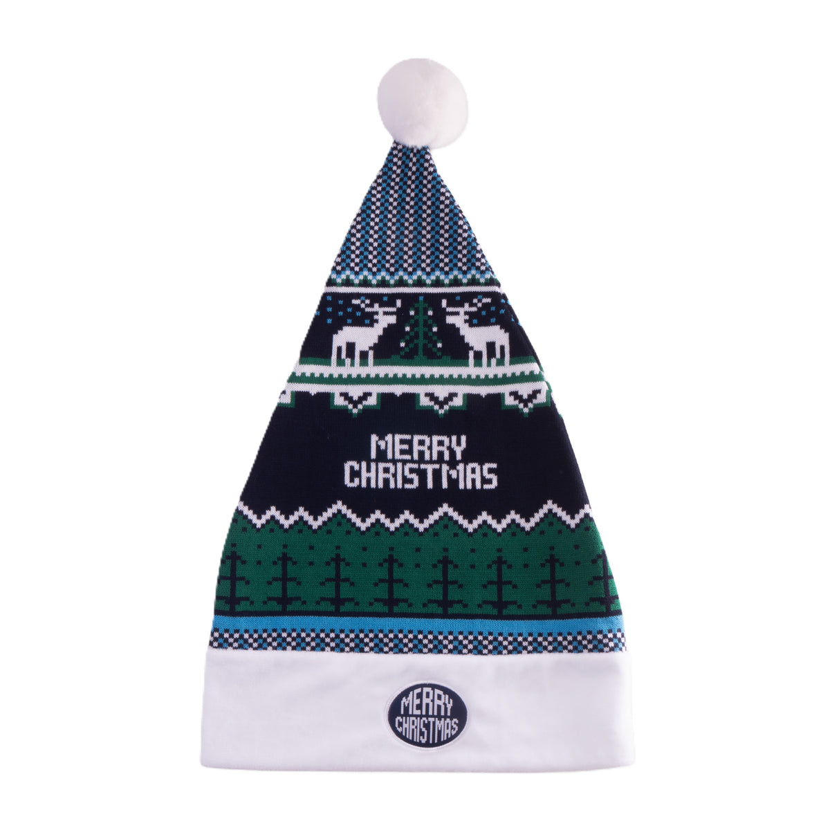 Grote kerstmuts met pompon, foto 2