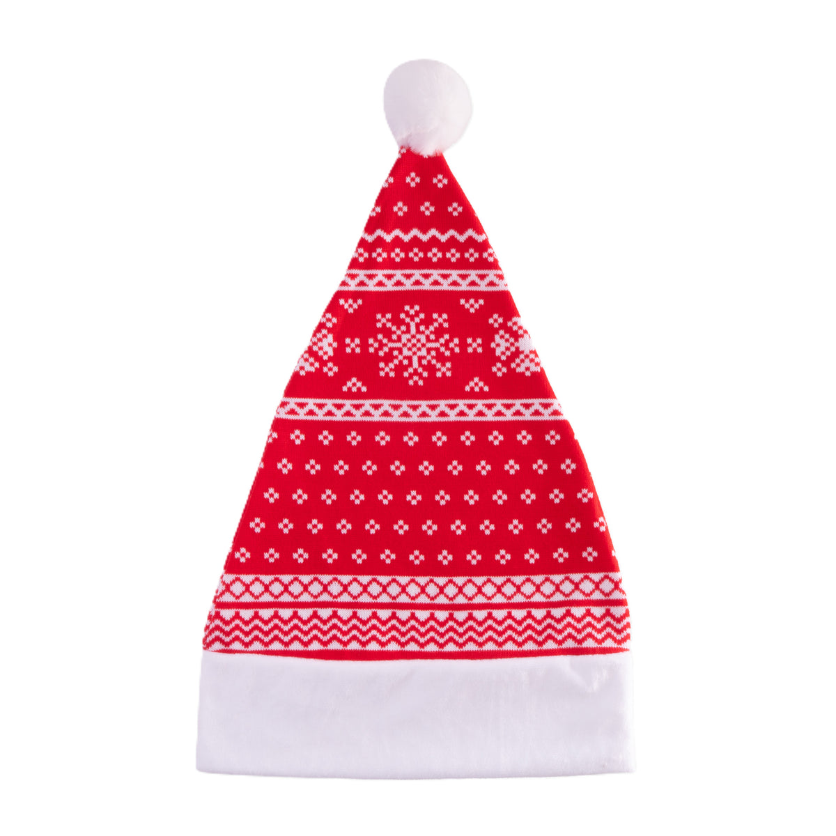 Grote kerstmuts met pompon, foto 3