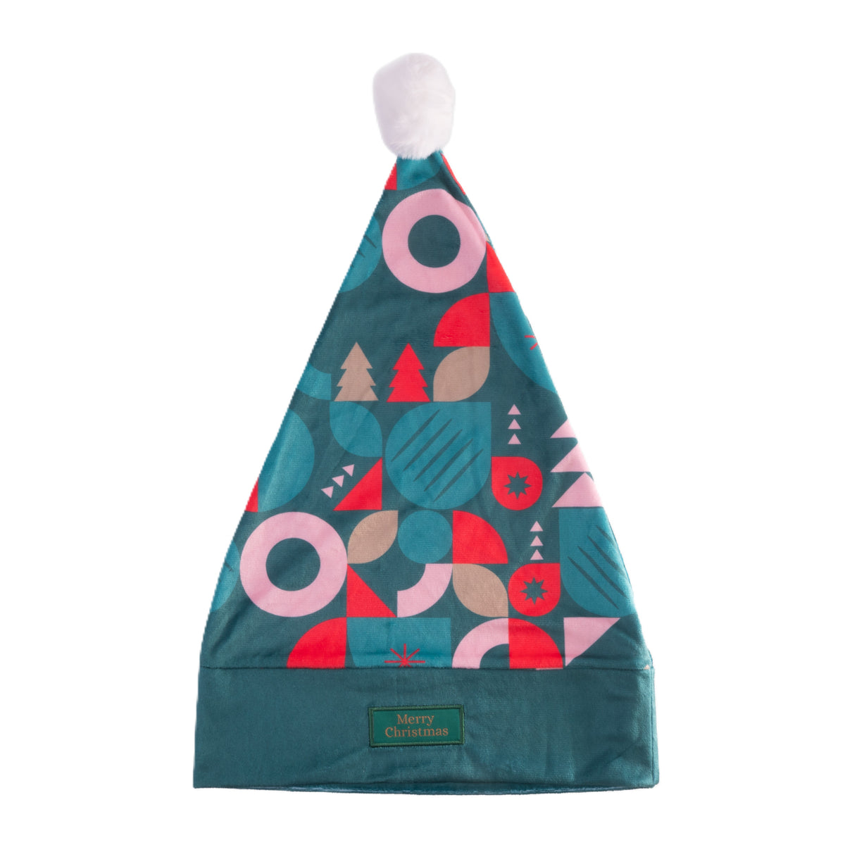 Grote kerstmuts met pompon, foto 5
