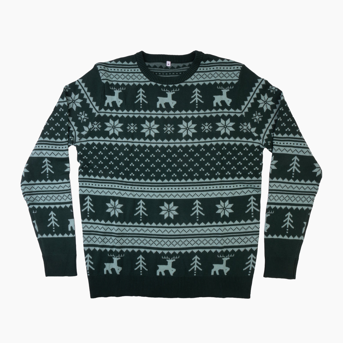 Gebreide kersttrui of wintertrui met eigen ontwerp