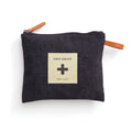 Eerste hulp kit in canvas tasje, 1 liter, zwart