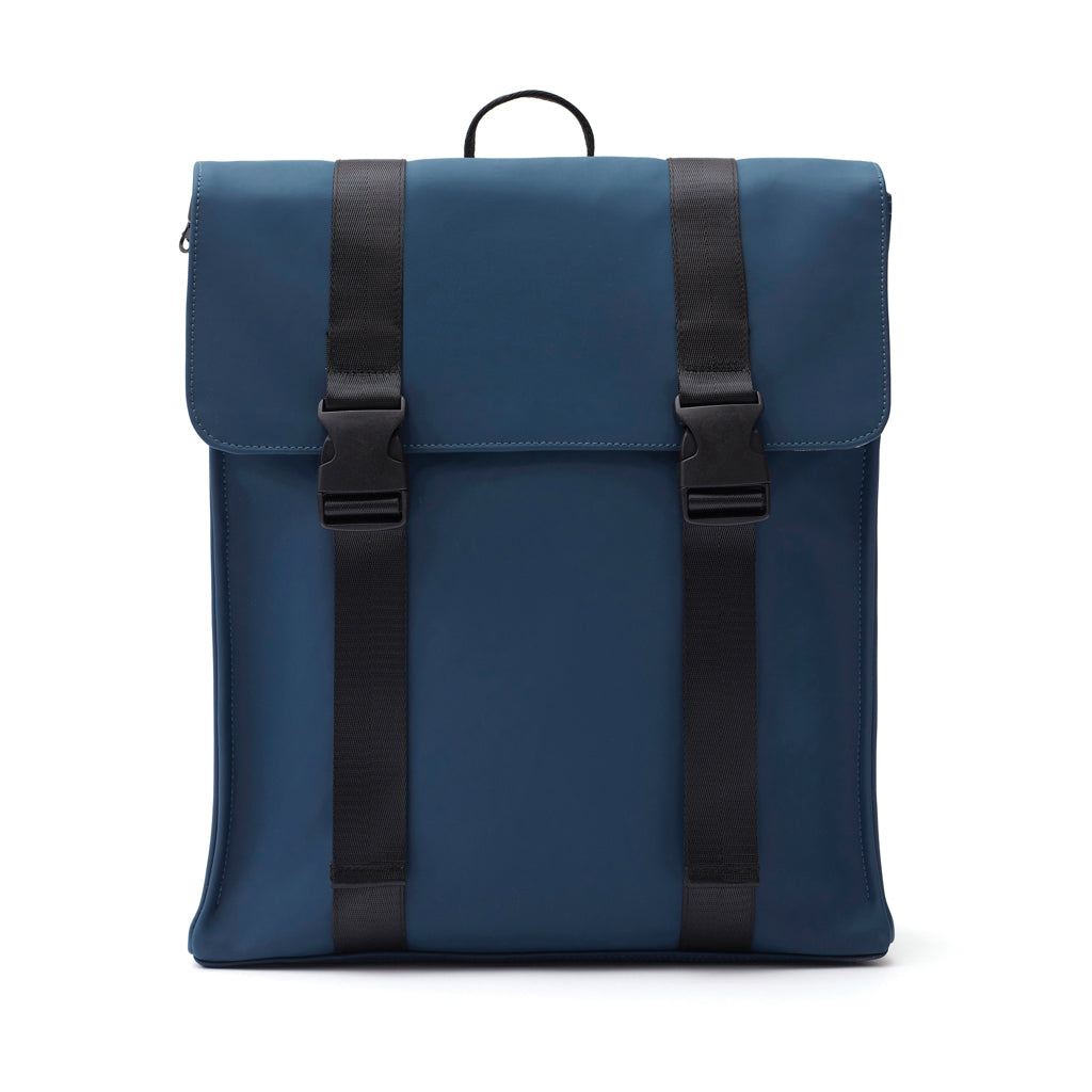 Rugtas met anti-diefstalvak, laptop tot 17 inch, donkerblauw