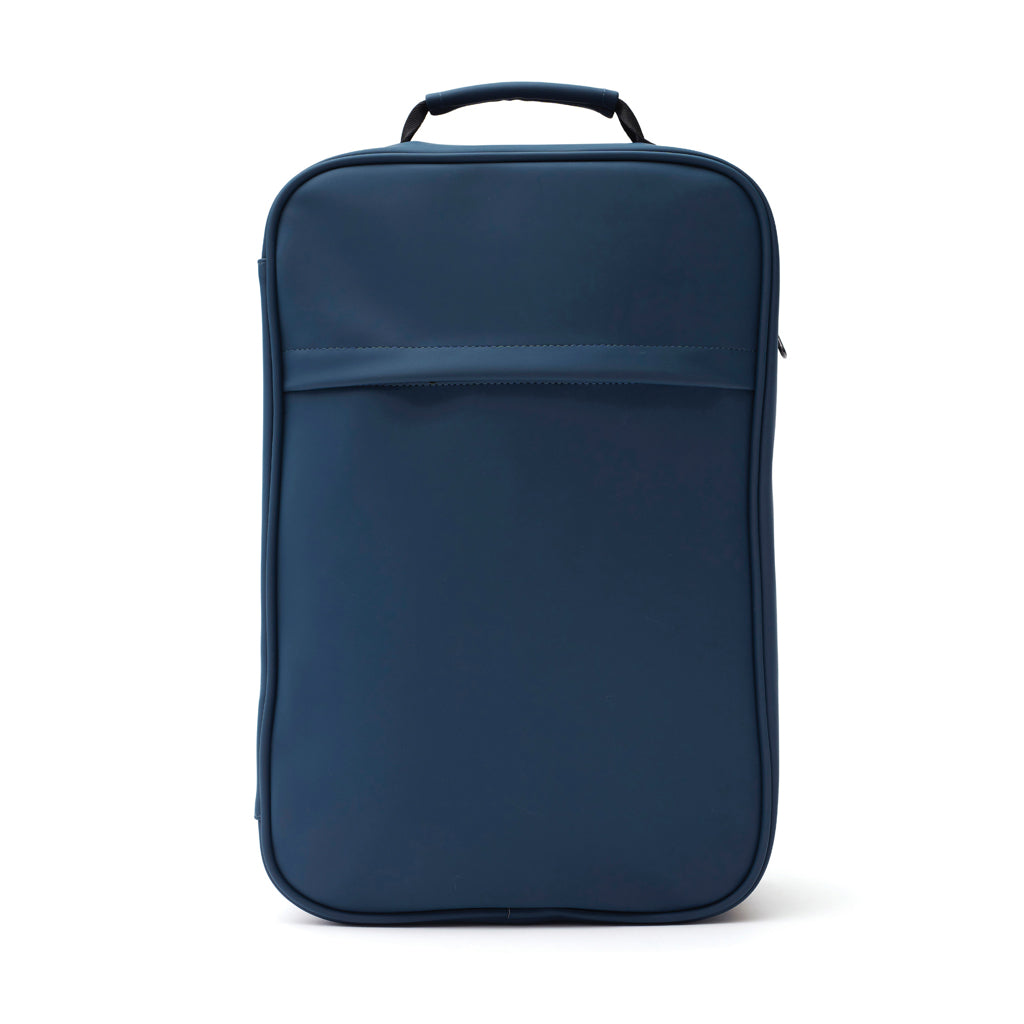 Reisrugtas met laptopvak en anti-diefstalvak, donkerblauw