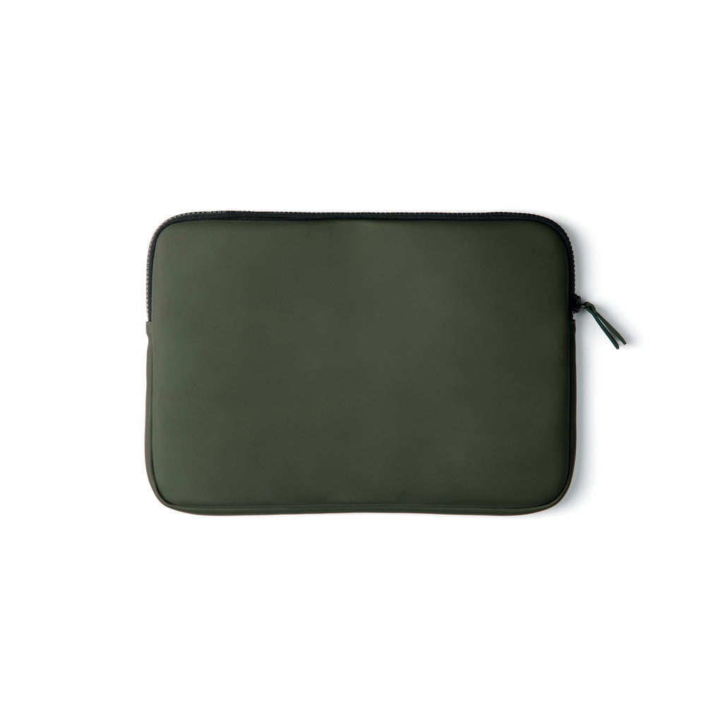 Laptophoes, waterafstotend, groen