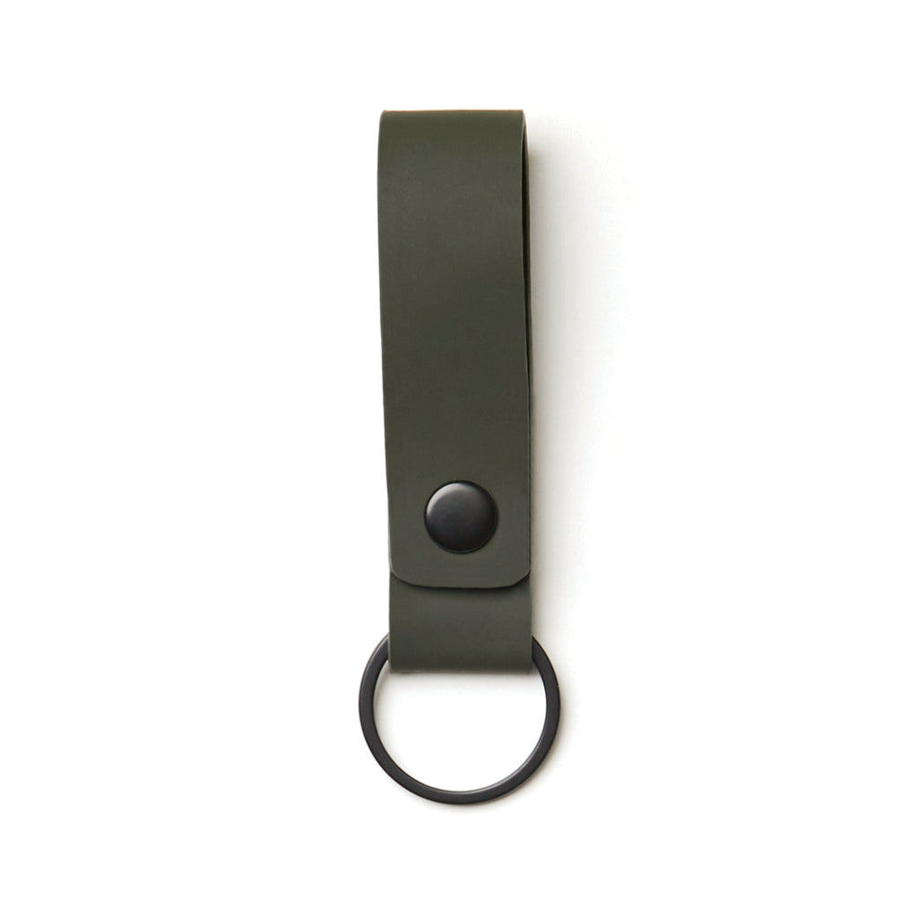 Sleutelhanger van PU-materiaal, groen