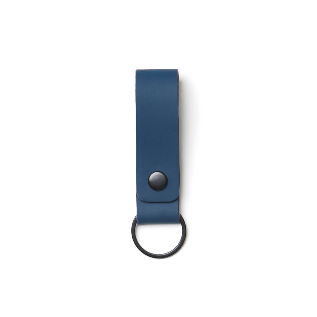 Sleutelhanger van PU-materiaal, donkerblauw