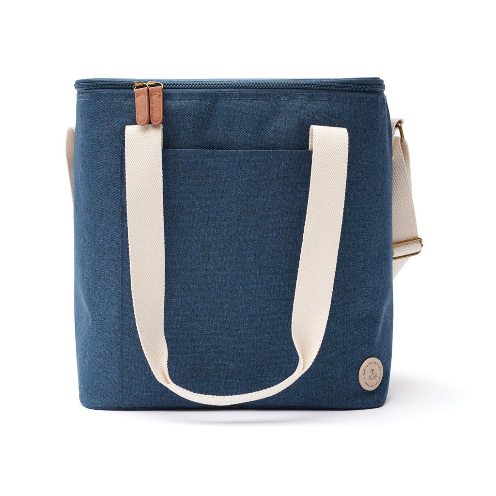 Koeltas groot, met voorvak, blauw