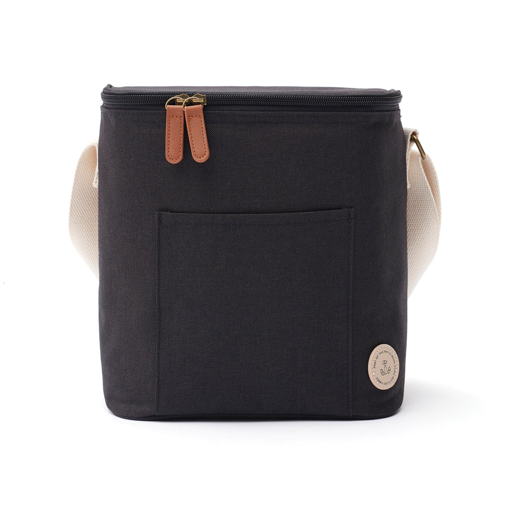Koeltas compact, met schouderriem, zwart
