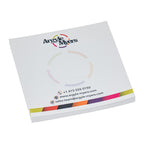 Sticky notes zonder omslag, volledig bedrukt