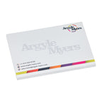 Sticky notes zonder omslag, volledig bedrukt