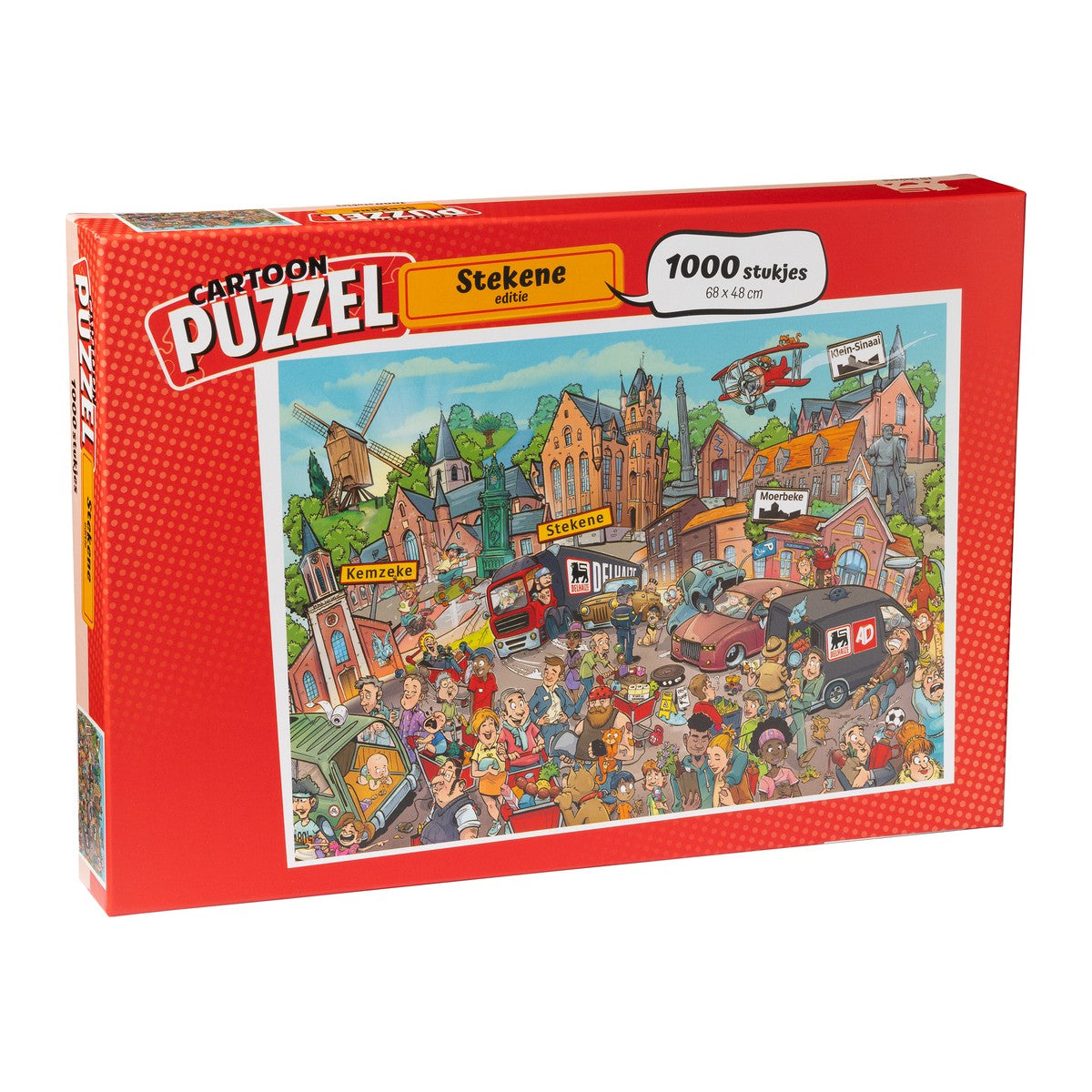 Legpuzzel met eigen ontwerp in bedrukte doos