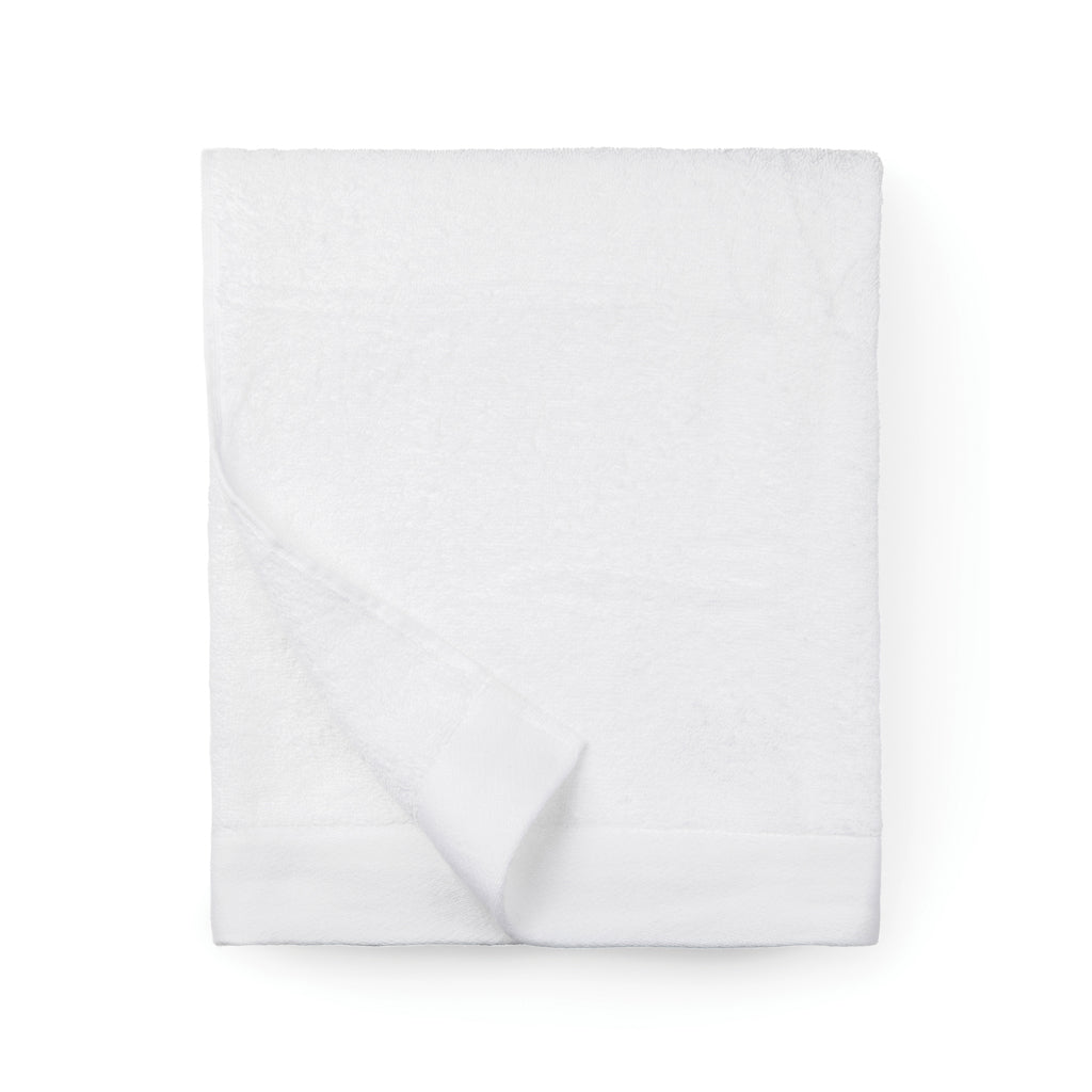 Badhanddoek 90x150 cm, katoen en lyocell, wit