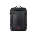 Reisrugzak 25 liter, gerecycled polyester, zwart
