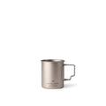 Beker 450 ml, titanium, zilver