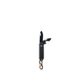 Sleutelhanger multitool, 4 functies, zwart