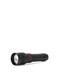 Zaklamp 1000 lumen, dubbel batterijsysteem, zwart