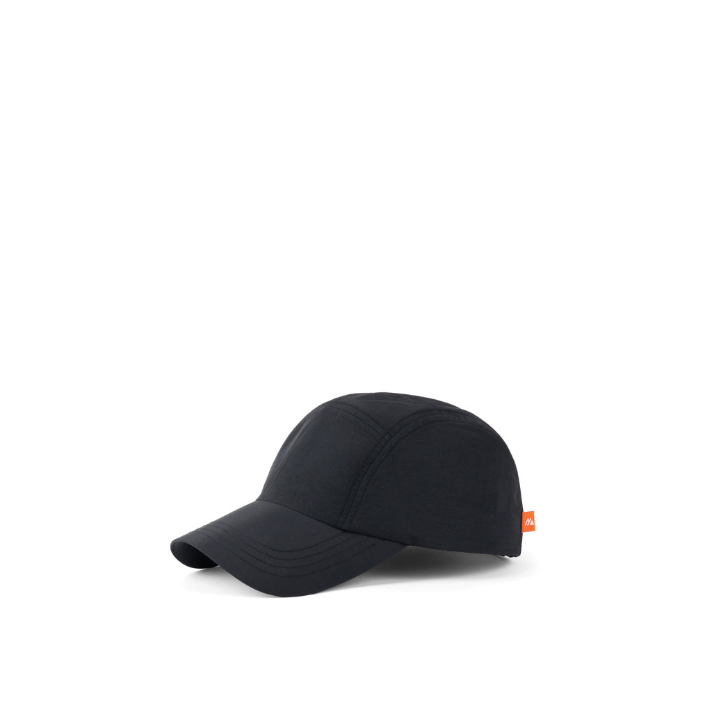 Cap, 5-panels, UPF 50+, zwart