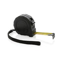 Rolmaat 3 m/16 mm met stopknop, zwart