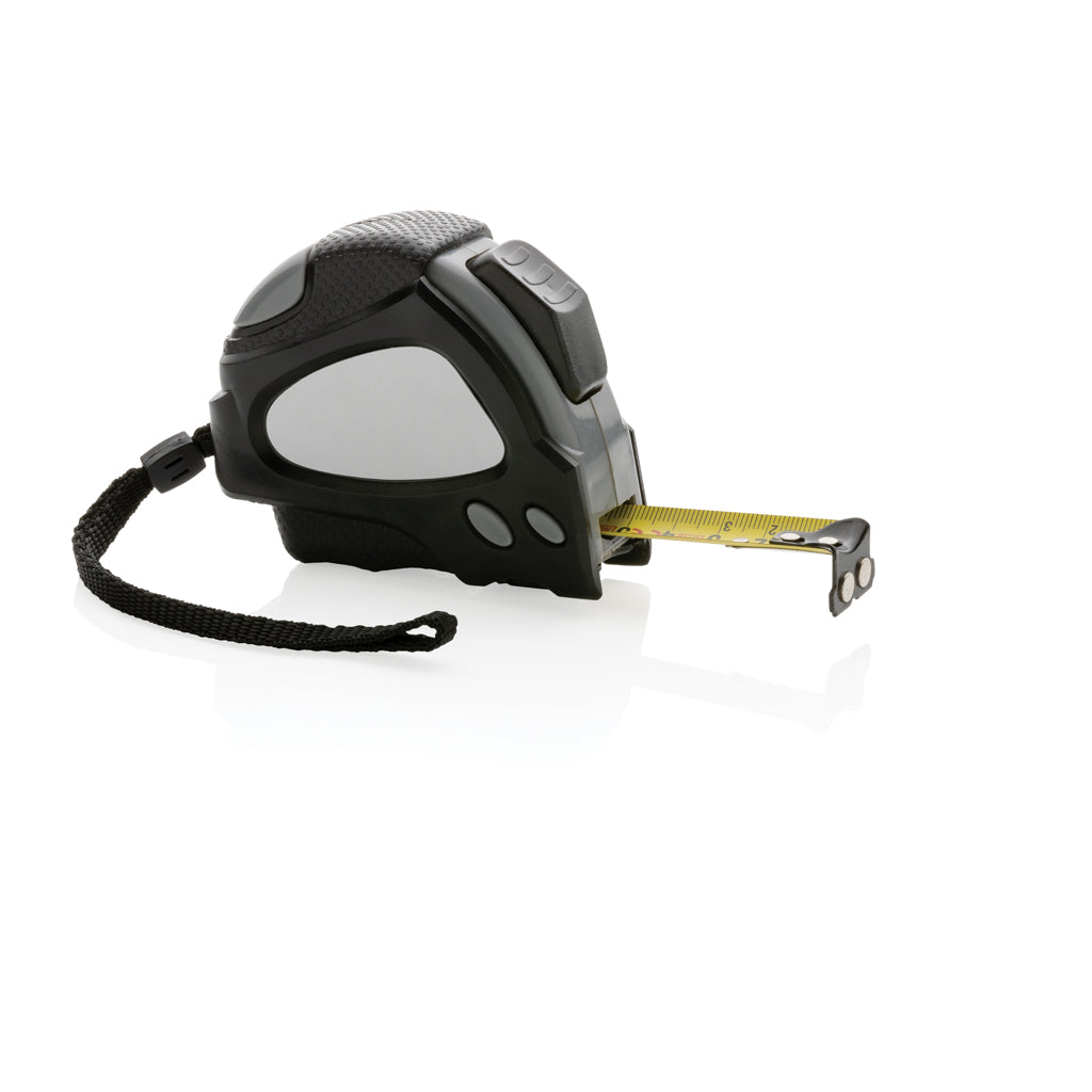 Autostop rolmaat 5 m/19 mm, zwart