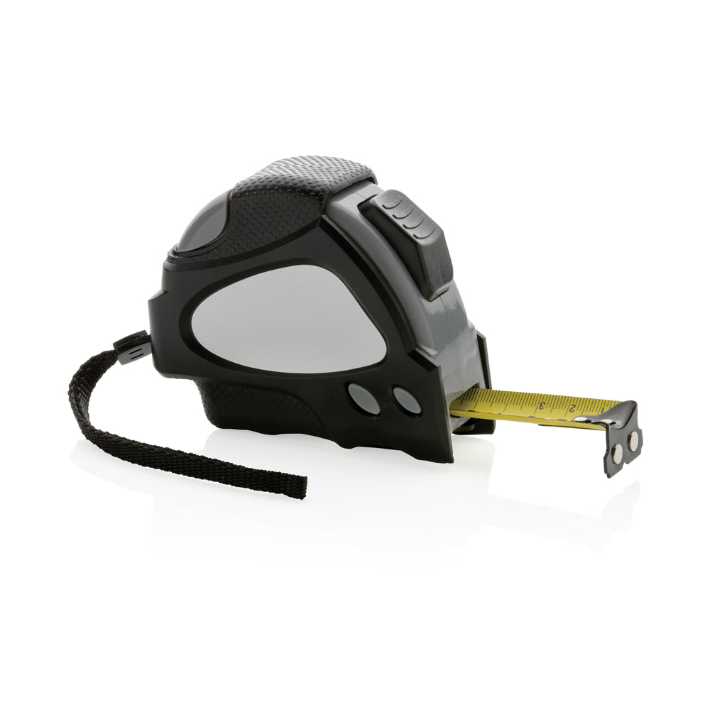 Autostop rolmaat 8 m/25 mm, heavy duty, zwart
