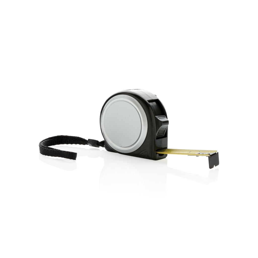 Rolmaat 5 m/19 mm, compact, zwart