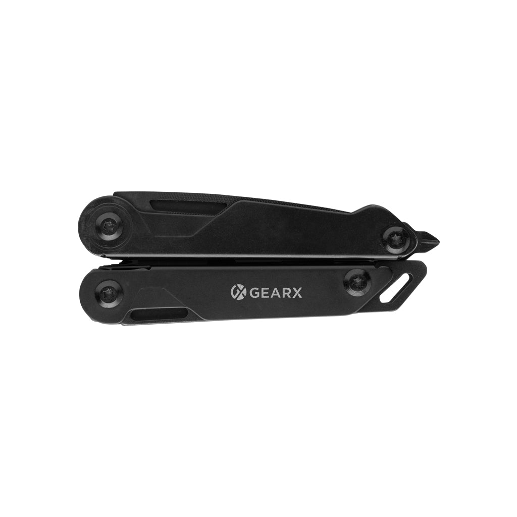 Multitool, luxe aluminium behuizing, zwart