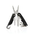 Multitool 11 functies, met karabijnhaak, zwart