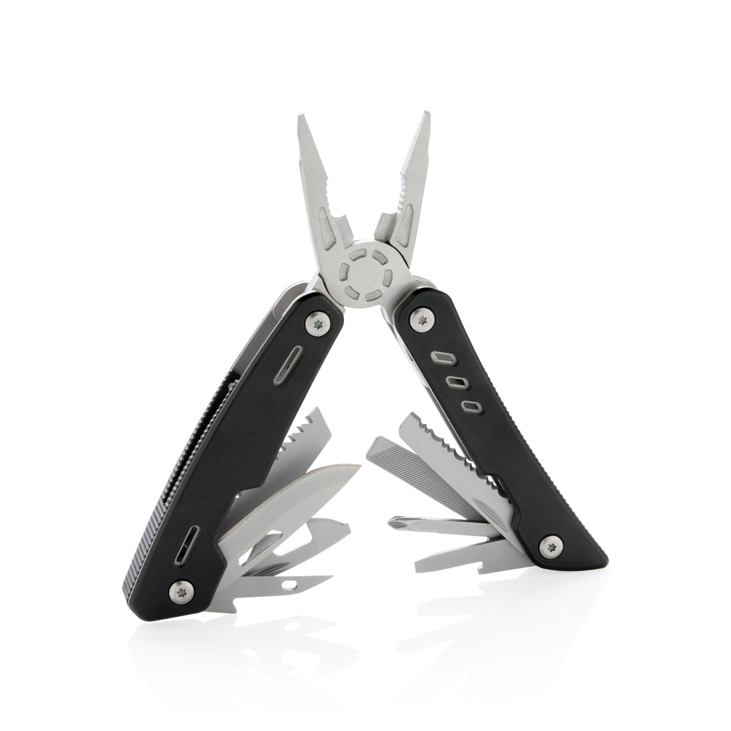 Multitool, 12 functies, zwart