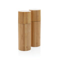 Zout- en pepermolenset, bamboe, bruin