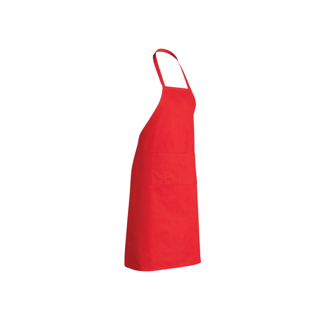 Keukenschort, gerecycled katoen, rood