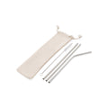 Rietjesset RVS, 3-delig, zilver