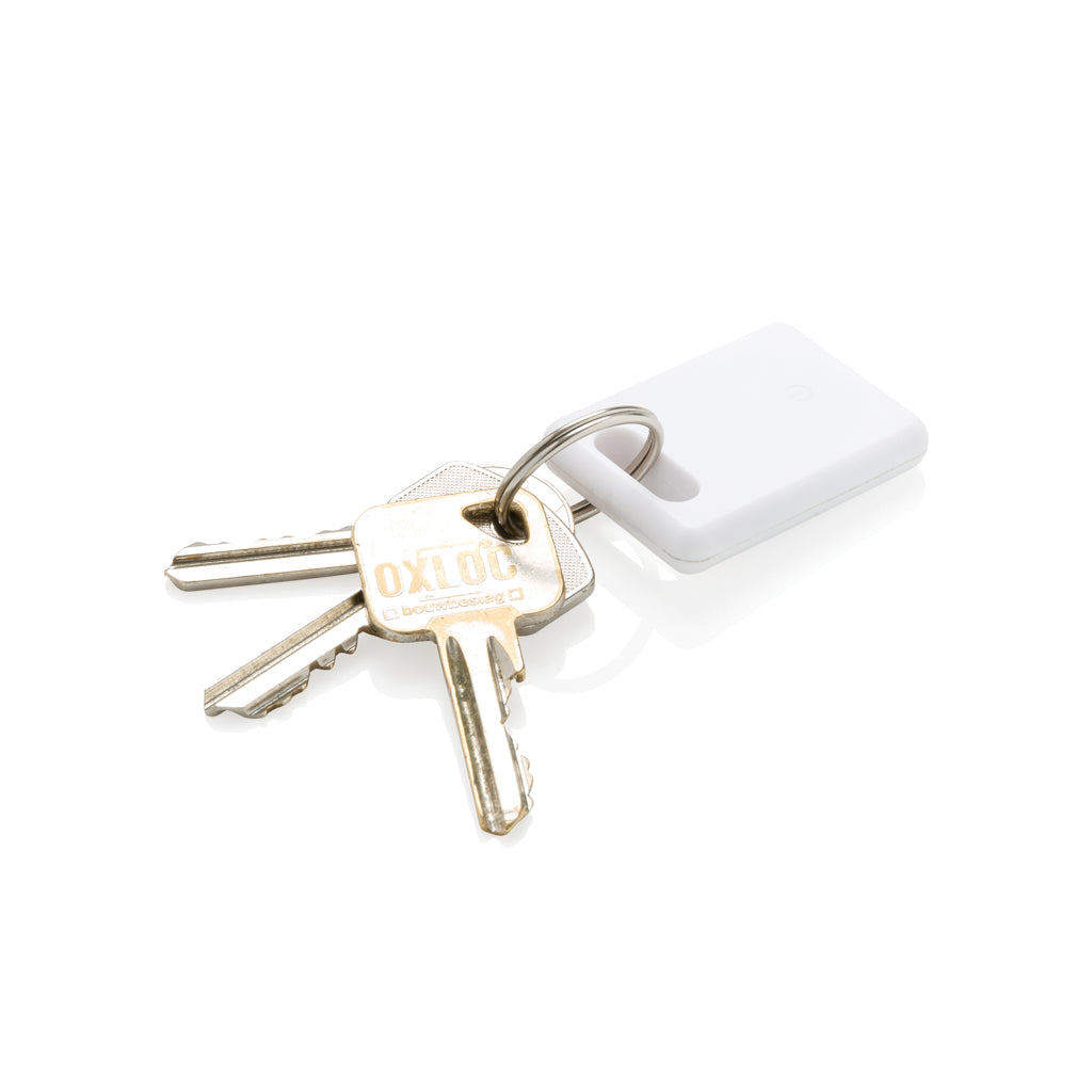 Bluetooth-tracker, vierkant, wit