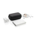 Oplaadset 20W, 3-delig, met powerbank, zwart