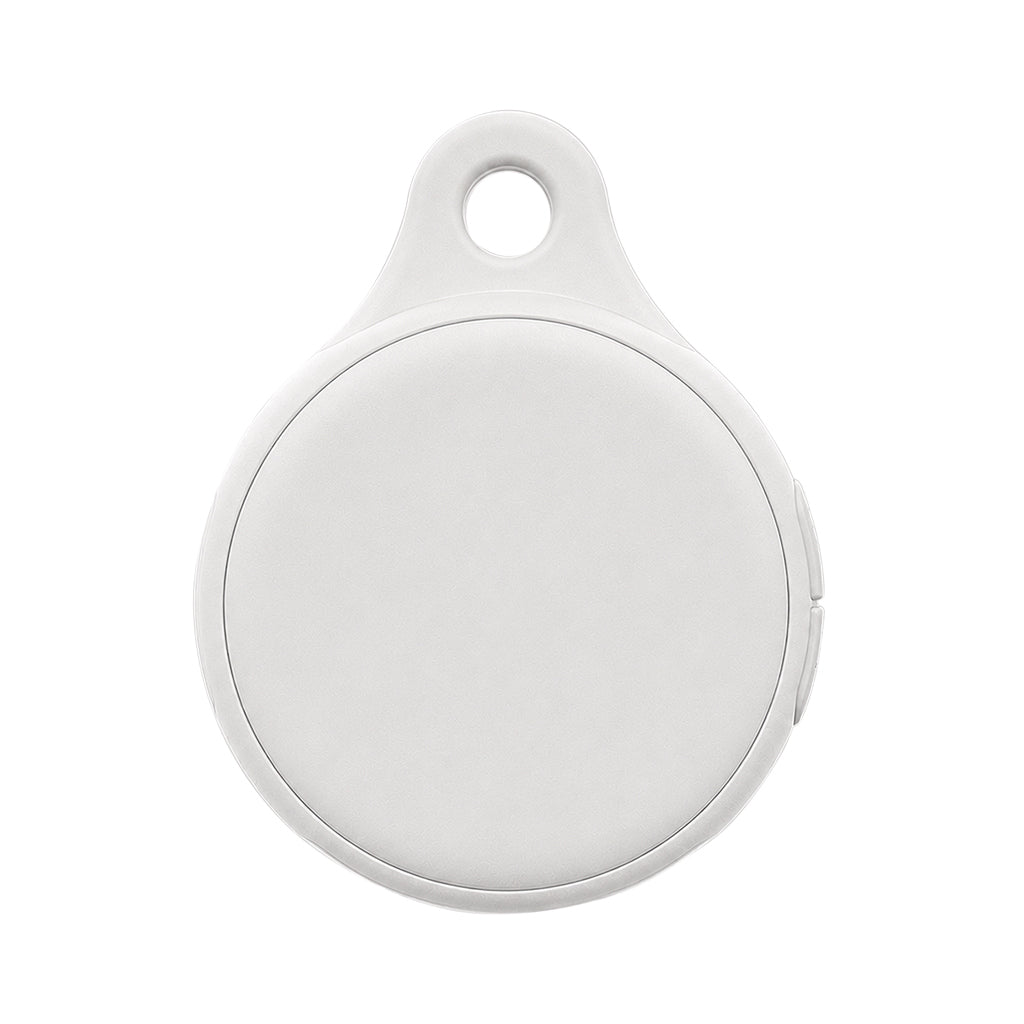 Locatietracker met lamp, oplaadbaar, wit