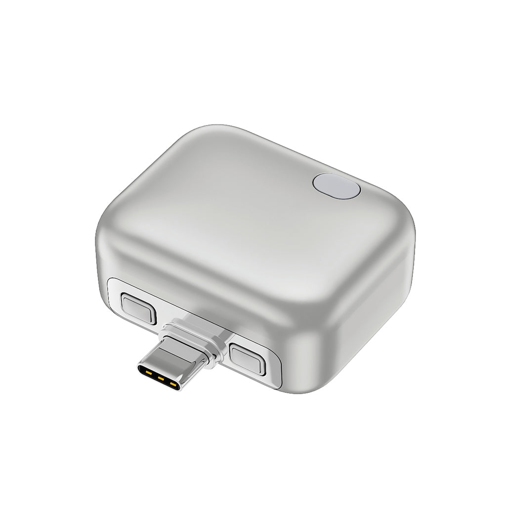 Laadadapter met automatische uitschakeling, zilver