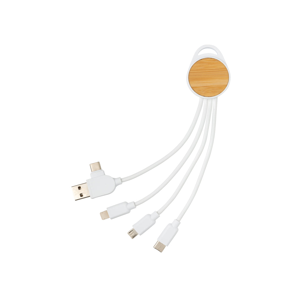 Oplaadkabel 6-in-1, wit