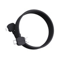Magnetische laadkabel 65W, 125 cm, zwart