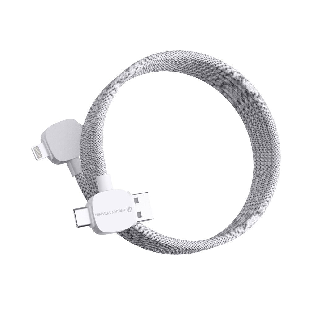 Magnetische laadkabel 65W, 125 cm, wit