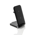 Vouwbare 3-in-1 oplaadstandaard, 51% gerecycled, zwart