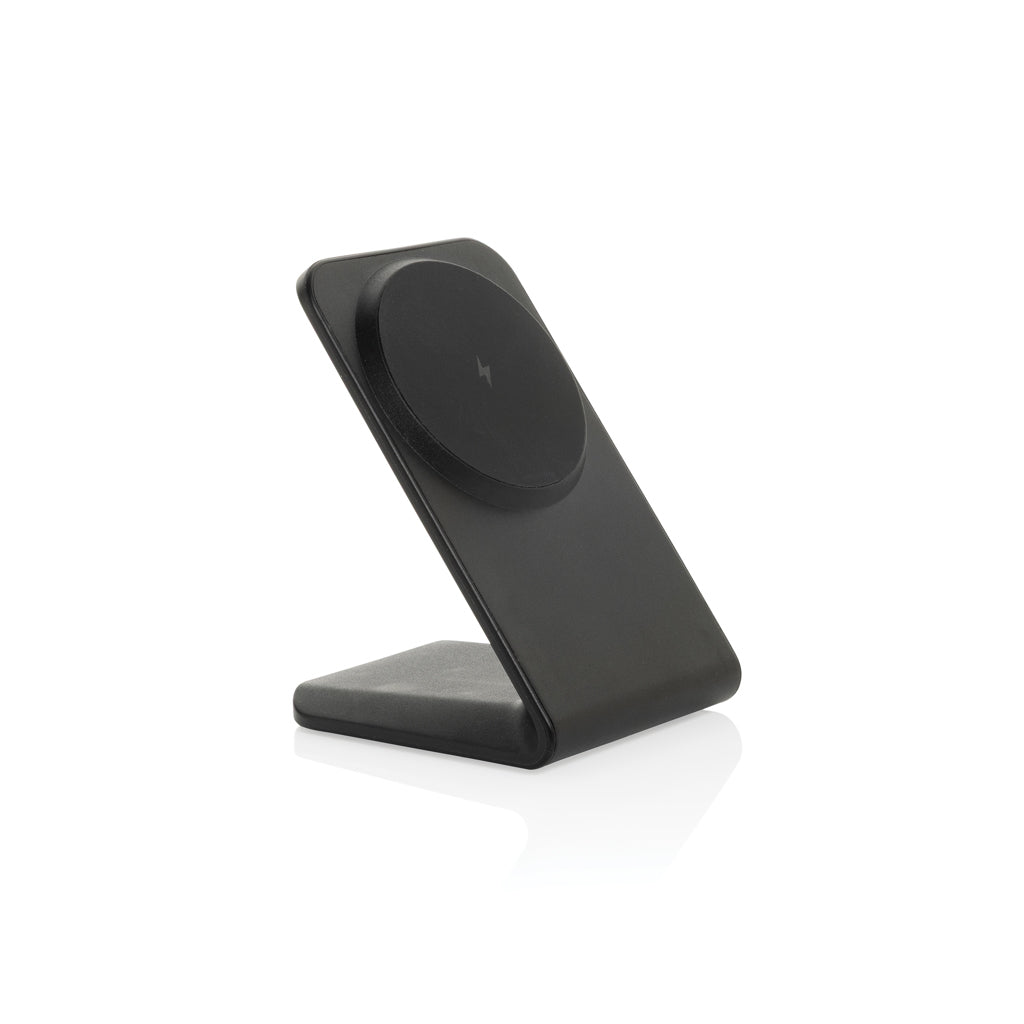 Magnetische oplaadstandaard 15W met 15 magneten, zwart