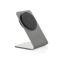 Aluminium magnetische oplaadstandaard 15W, grijs