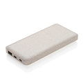 Powerbank 10.000 mAh van tarwevezel, ultra plat, khaki