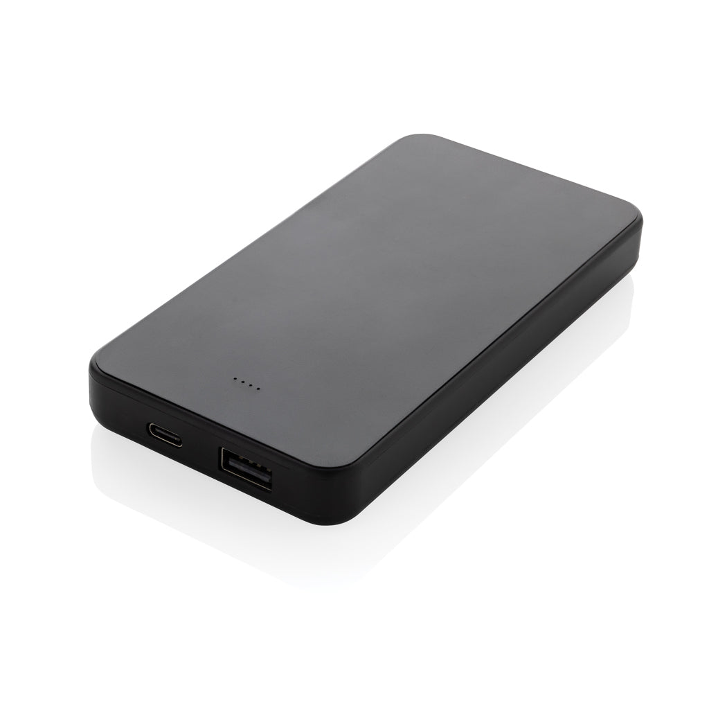 Powerbank 10.000 mAh met USB-C en USB-A poort, zwart